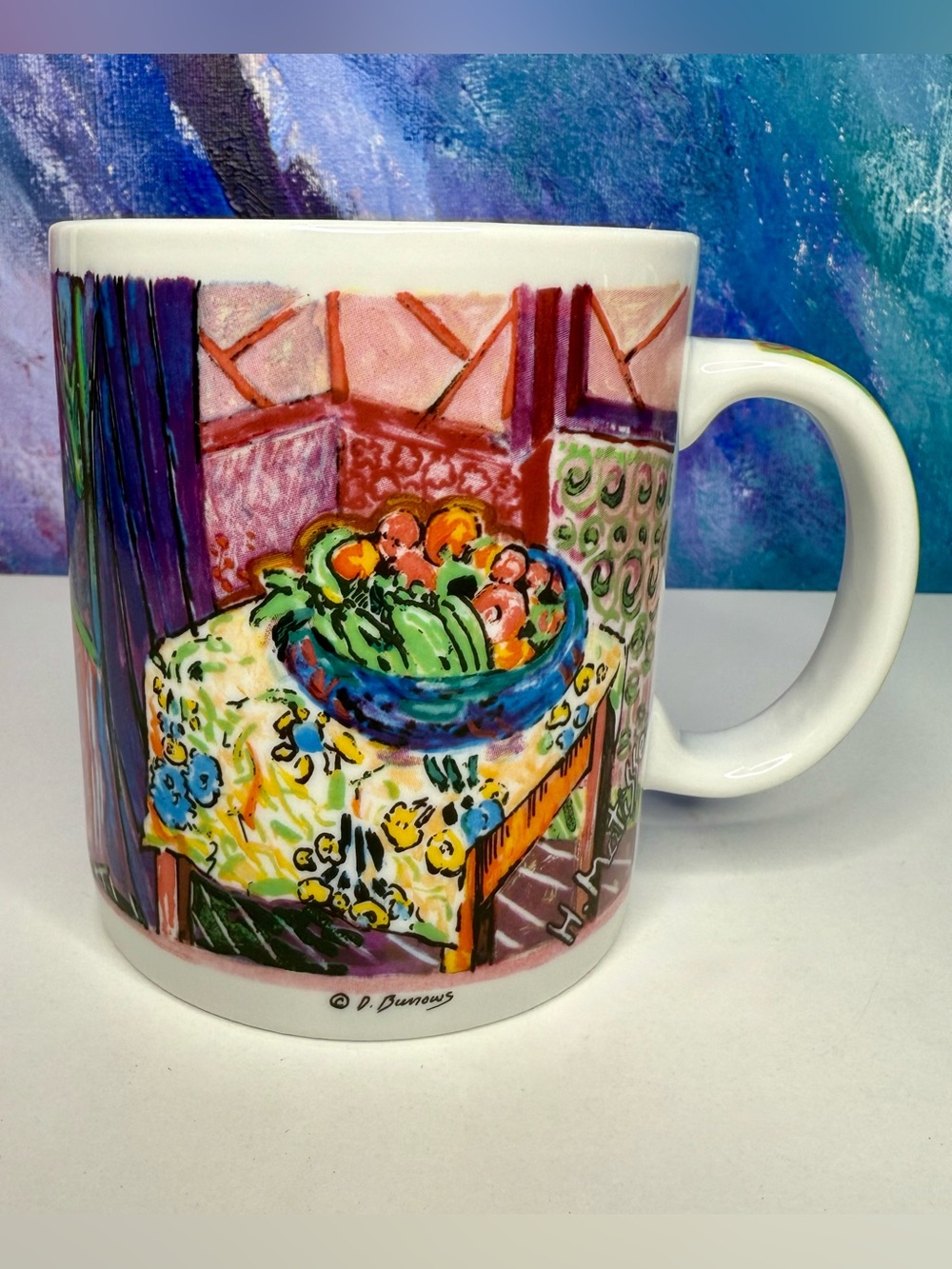 Chaleur Master’s Collection Henri Matisse Coffee Mug Tea Cup D Burrows Vintage